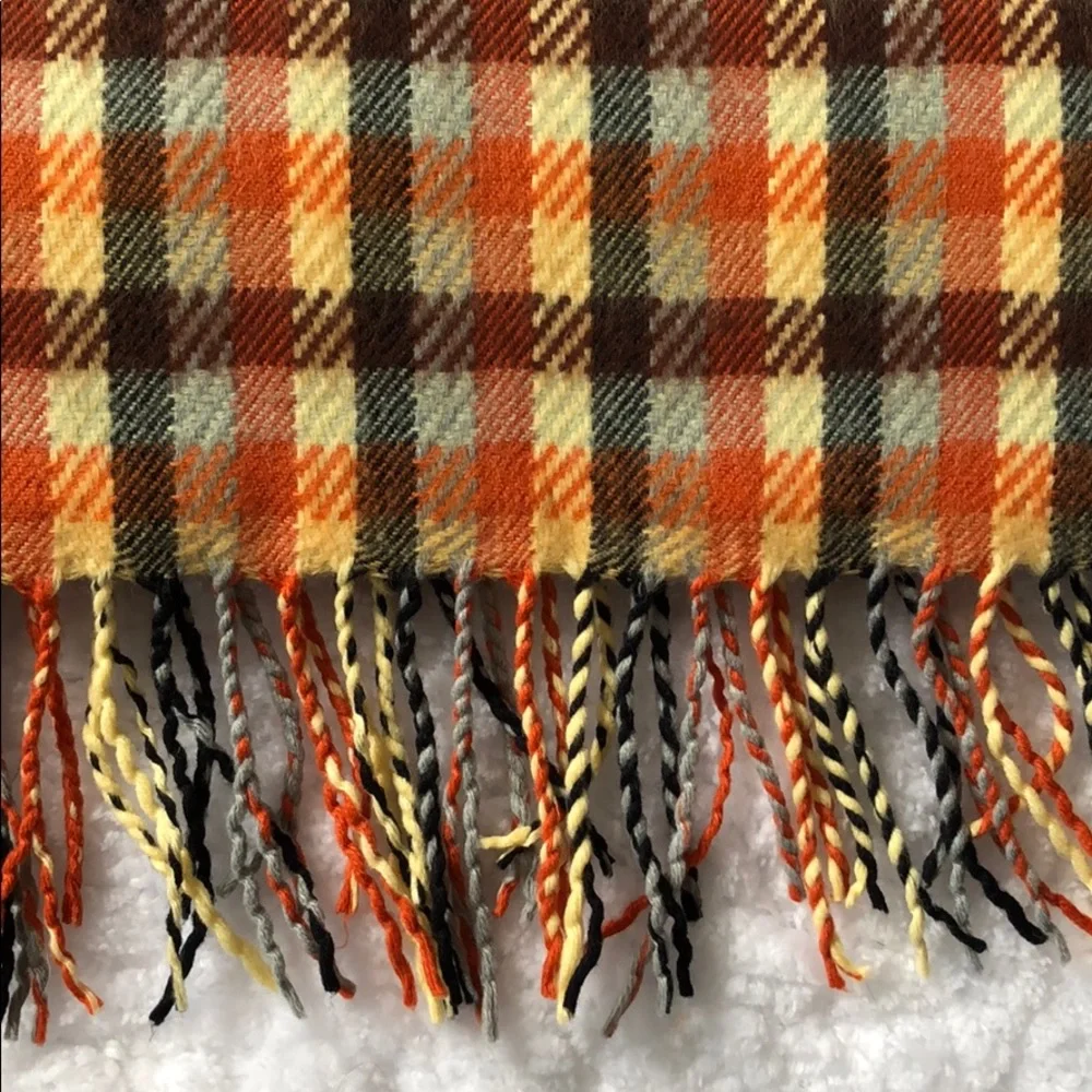 Plaid scarf